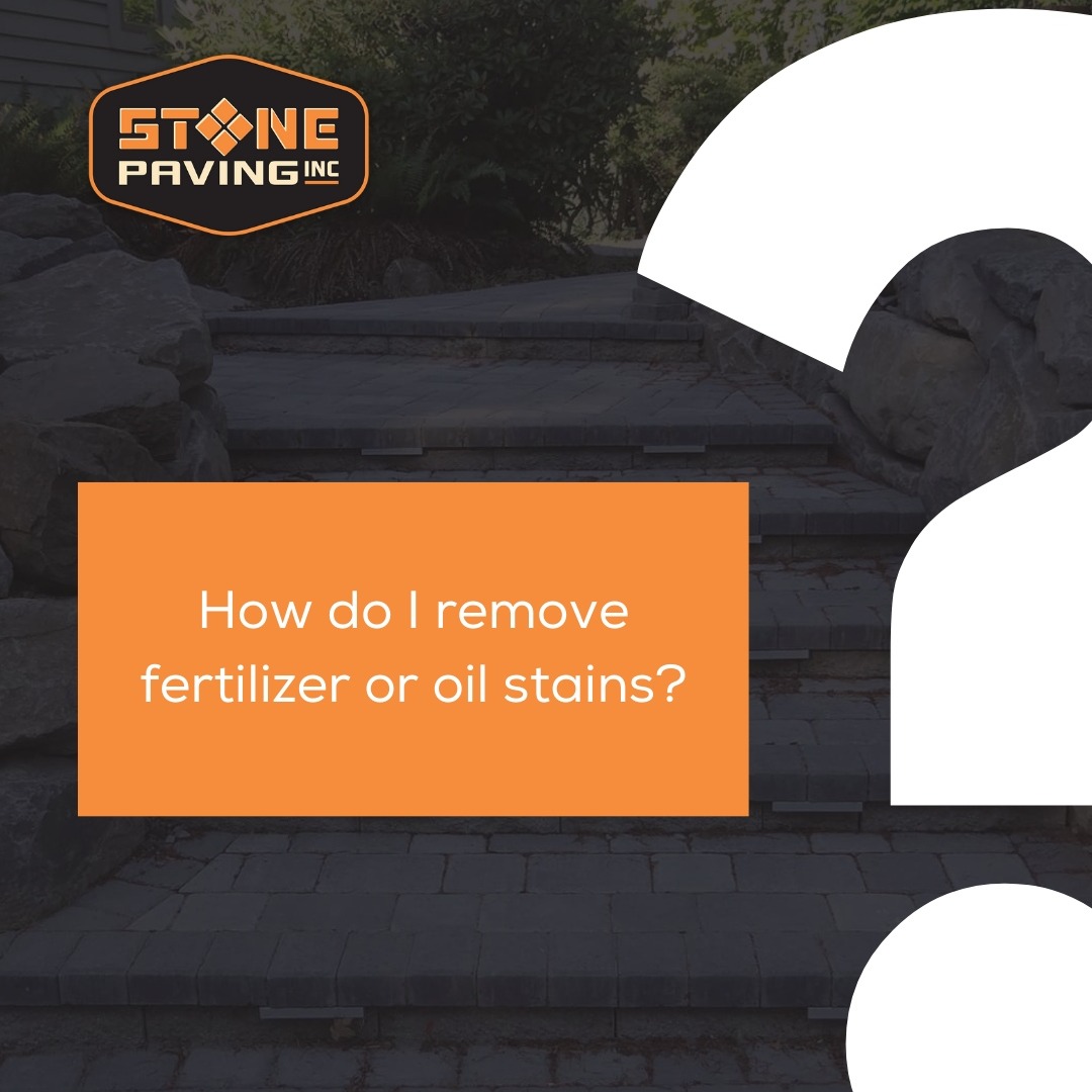 No need to panic—just the right product makes all the difference. 💡
Use a specialized rust remover for fertilizer stains and an oil cleaner for oil spots. Trust us, the right formula (and following the instructions) can work wonders without damaging your pavers.
Want your pavers looking as good as new? Let’s help you protect your investment.
🔗 More pro tips: https://www.stonepavingllc.com/
#stonepavingexperts #pavingperfection #pavingstonesdoneright #pavewithprecision #stonepavingmasters #pavingexcellence #custompavingsolutions #pavingartistry #stunningstonepaving #qualitypavingcraftsmanship #pavingyourway #pavethepath #elegantpavingdesigns #pavinginnovation #transformwithstonepaving #pavinginnovation