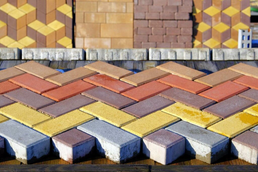 Choosing Pavers patio stones project sand